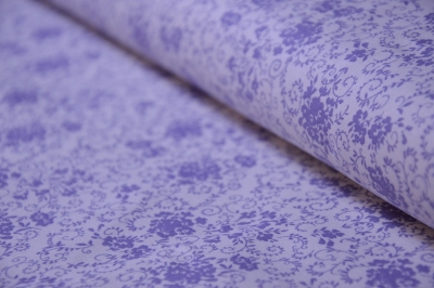 Baumwolle Blümchen lila